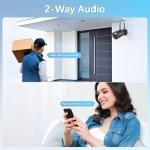 Outdoor Wireless Security Camera with 2-Way Audio