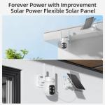 4MP Solar-Powered Home Security Camera System
