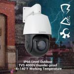 5MP POE AI PTZ Security Camera with 96X Zoom