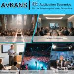 4K PTZ Camera with 20X Zoom and Live Streaming