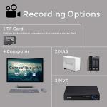 5MP POE AI PTZ Security Camera with 96X Zoom