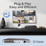 Anpviz 4K 16-Channel Poe Security Camera System