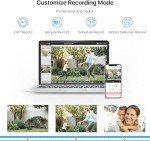 ZOSI 8CH CCTV System with AI Detection & Night Vision