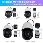 5MP POE AI PTZ Security Camera with 96X Zoom