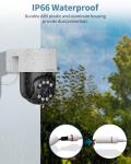 4K Smart Auto Tracking Wired Security Camera System
