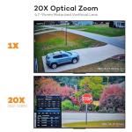 ONWOTE 4K PTZ IP Security Camera with Zoom