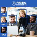 4K AI Security Camera System with Face Detection