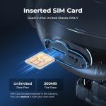 5MP Solar Outdoor Security Camera with 10X Zoom