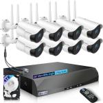 5MP Outdoor Security Camera System with 2-Way Audio