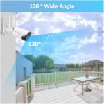 5MP Outdoor Security Camera System with 2-Way Audio