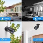 ZOSI 8CH CCTV System with AI Detection & Night Vision