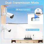 5MP Outdoor Security Camera System with 2-Way Audio