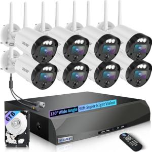 5MP Wireless Outdoor Security Camera System