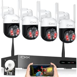 CKK 4-Channel 3MP PTZ WiFi Surveillance System