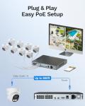 LongPlus 4K PoE Security Camera System, 16CH