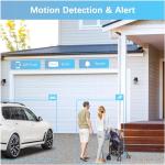 5MP Outdoor Security Camera System with 2-Way Audio