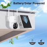 YEEWISE Wireless Solar NightColor Security Camera