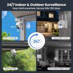 XMARTO 10X Zoom Outdoor Wireless PTZ Security Camera