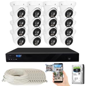 GW Security 16CH 8MP NVR Camera System