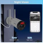 5MP Wireless Outdoor Security Camera System