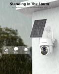 Solar Wireless Security Camera System with Monitor