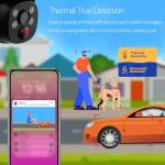 XMARTO 2K HD Solar Security Camera with Night Vision