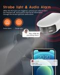 4K 8MP Panoramic Security Camera with Strobe Light