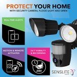 Smart Outdoor Security Camera Floodlight - 1080P