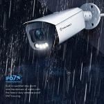 4K AI IP PoE Outdoor Security Camera