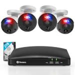 Swann 12MP Home Security Camera System with 4 Cams