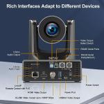 30X Zoom PTZ Camera with AI Tracking