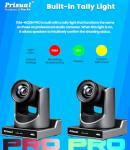 Prisual Ultra 4K NDI Auto-Tracking PTZ Camera