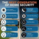 Smart Outdoor Security Camera Floodlight - 1080P