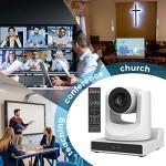 30X PTZ Security Camera with Auto-Tracking and Zoom