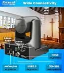 Prisual Ultra 4K NDI Auto-Tracking PTZ Camera