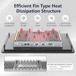27-Inch Fanless Touchscreen Industrial Computer