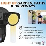 Smart Outdoor Security Camera Floodlight - 1080P