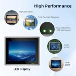 Fanless Touchscreen Monitor for Home and Industrial Use