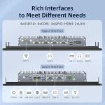27-Inch Fanless Touchscreen Industrial Computer