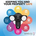 Smart Outdoor Security Camera Floodlight - 1080P