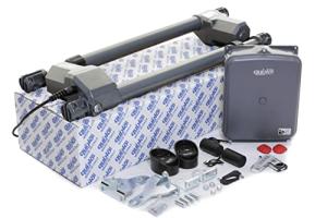 QUIKO Dual Swing Gate Automation Kit with Remotes