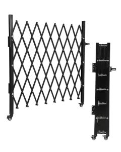 Folding Security Gate - Expandable Aluminum Driveway Barrier
