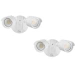 LUXFLY Outdoor LED Flood Lights - 2 Pack