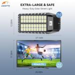 Bright LED Solar Security Light with Motion Sensor