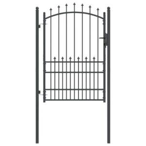 Sturdy Powder-Coated Steel Garden Security Gate