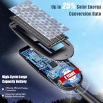 Solar Motion Sensor Street Lights - 2 Pack