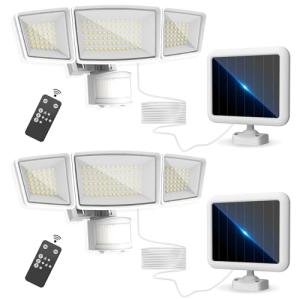 Solar Motion Sensor Lights with Remote Control