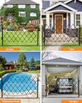 Folding Security Gate - Expandable Aluminum Driveway Barrier