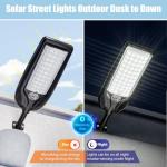Solar Motion Sensor Street Lights - 2 Pack