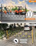 Folding Security Gate - Expandable Aluminum Driveway Barrier